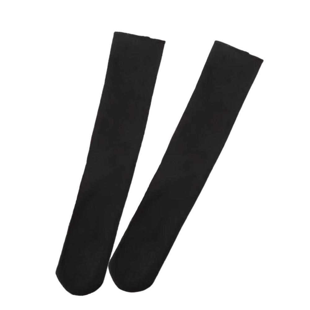 Thickened Home Floor Socks Velvet-lined Women's Hosiery Leg Warmers Mid Tube Socks Free Size