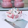 Autumn and Winter New Fashion Children's Shoes Fleece Thermal Casual Shoes Girl Flashing Light Classmate