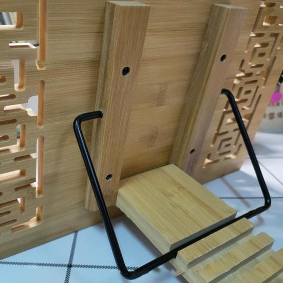 1 Set Reader Accessory Wear-resistant Anti-rust Anti-deform High Hardness Heavy Duty Support Rod Reader Fitting Home Supply