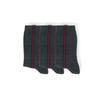 Abilujeu Unisex Socks Uni-156 Green 3-Pair Set