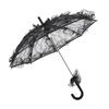 Wedding Lace Umbrella Black Color Lace Umbrella Parasol for Lady Women Party Decor Dancing Photography Prop Lace Sun Umbrella