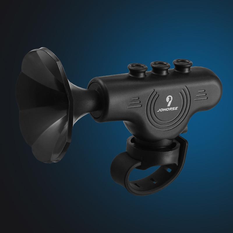 1Pc Waterproof Electric Bike Horn - 120dB Loud Multi-Tone Bicycle Bell with 4 Sounds