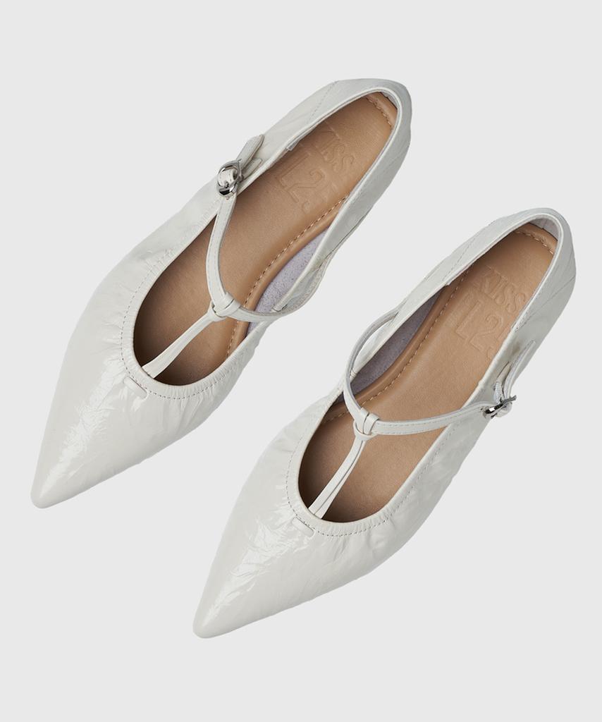 Kissa Increena Pointed Toe Mary Jane Flats P512020