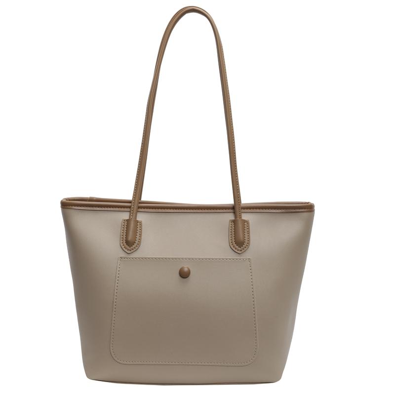 

Большая вместительная сумка через плечо для женщин, сумка через плечо для поездок на работу хаки