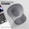 Gradient Simple Thickened Anti-Slip Ergonomic Computer Mouse Pad with Wrist Rest and Silicone Mouse Mat