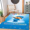 Pocoyo Customize Your Name Area Rug Design for Foyer Bedrooms Outdoor Decorate Room Antislip Carpet Office Home Decor