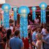 Foldable Jellyfish Lanterns Ocean Theme Hanging Lamp Ball Paper Lanterns  Lantern Festival