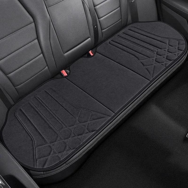Universal Car Seat Covers Soft Suede Driver's Seat Support Cushion Breathable Anti-slip Protective Mat Car Accessories