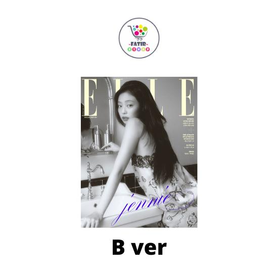 

ELLE СПЕЦИАЛЬНЫЙ ВЫПУСК 2025 08 Обложка журнала ДЖЕННИ Юм Чон х Пак Хэ джун B TYPE JENNIE