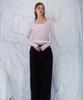 ROSEFRANTZ V-Neck Button Long Sleeve [Pink]