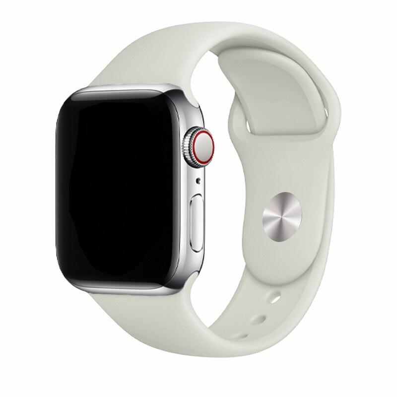 Silikonový řemínek pro řemínek Apple Watch 44 mm 49 mm 45 mm 41 mm 40 mm 42 mm 38 mm náramek iwatch série 9 7 se 3 4 5 6 8 Pásek Ultra2