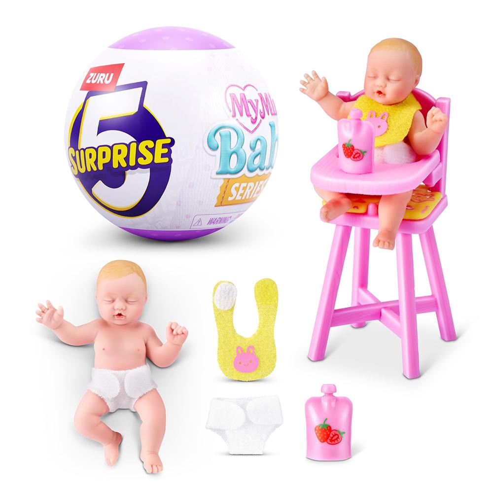 Jucărie Surpriză Zuru My Mini Brands Figurină Alimente pentru Bebeluși Kawaii Jucării Miniaturale Cutie Misterioasă Blind Box Original Colectibil Cadou Copii Jucării