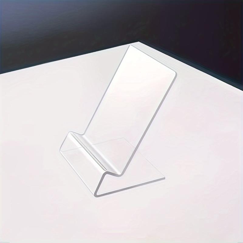 1 Transparent Acrylic Mobile Phone Holder, Multi-angle Desktop Holder, Portable Creative Bedside Desktop Accessories