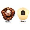 Baseball Glove Wall Clock Decorative Clock with Silent Pointers Living Room Wall