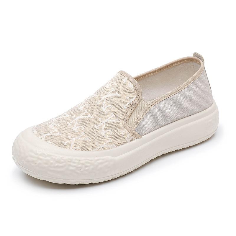 Spring and Autumn new casual fashion old Beijing women's shoes flat comfortable one-pedal fisherman shoes versatile lazy shoes