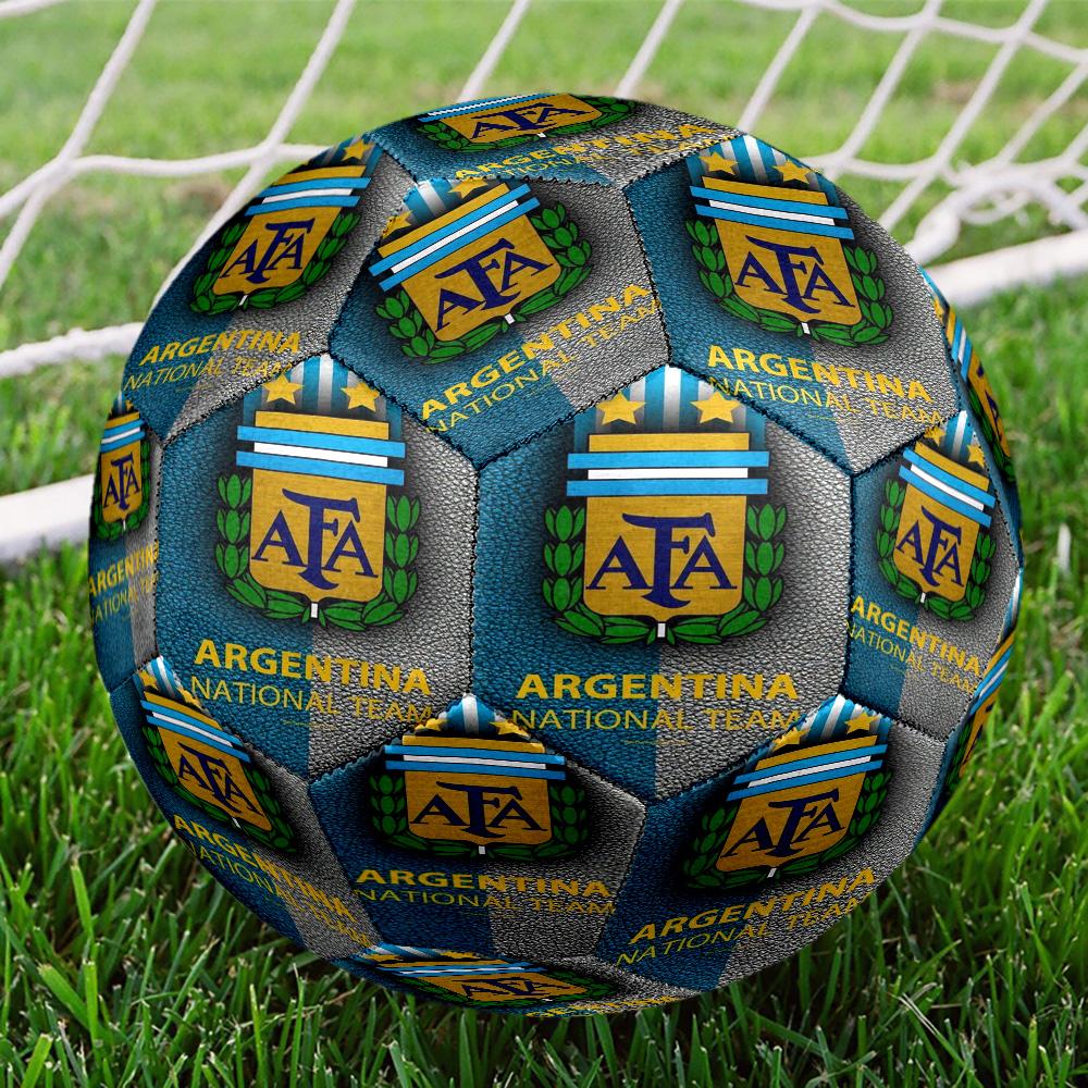 Argentina Football club Printed Size 5 Soccer Balls, High-Quality, Anti-Slip, Protective Football, A Unique Gift , Birthdays, Christmas Gifts