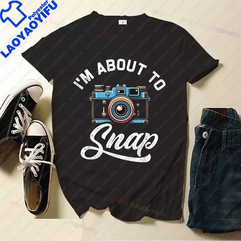 Cool Photography Art For Unisex Unisex Photographer Camera Lover Tshirt Printed Tshirt Top Graphic Tee Outdoor Clothing Shortsleev