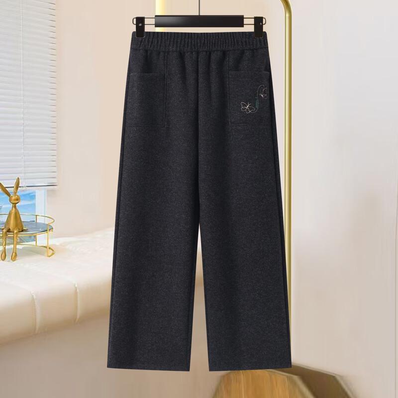 Xiaofu Women's Spring Straight Leg Casual Pants