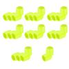 Glow-in-The-Dark Tire Valve Caps Set Universal Waterproof Lights Stem Covers Wear-Resistant Vehicle Tire Valve Caps