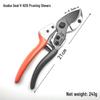 Asaka Seal V-828 Heavy Duty Pruning Shears for Fruit Trees and Gardening