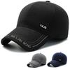 For Middle Aged Elderly Ear Protection Baeball Cap Woolen Dad Hat Autumn And Winter Elderly Hat Warm Thickened   Hat