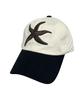 THE COLDEST MOMENT Tcm Starfish Classic Cap (Ivory/Black)