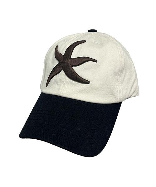 THE COLDEST MOMENT Tcm Starfish Classic Cap (Ivory/Black)