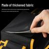 Portable Electrician Tool Belt: Sturdy, Multifunctional Waist Pouch for Construction Site Storage