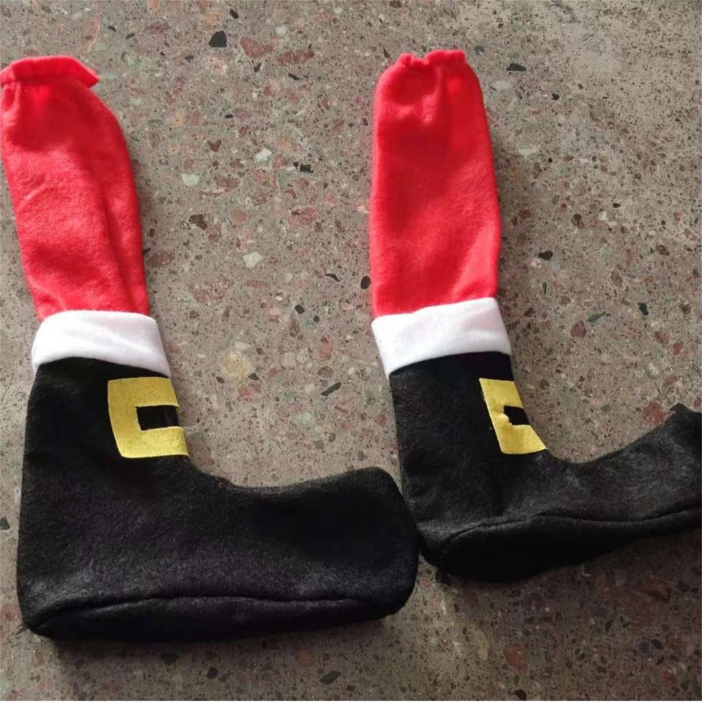 Christmas Decorations, Christmas Table Leg Covers, Christmas Chair Leg Covers, Christmas Wine Bottle Decoration Covers