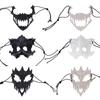 Top Quality Skull Party Mask Anime Dragon God Skeleton Half Face Masks Bone Skull Animals Mask Cosplay Dance Prom Costume Props