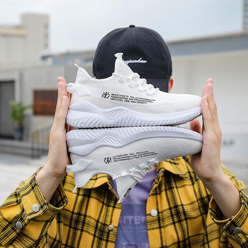 Sneakers Männliche Studenten leicht neue Herbst atmungsaktive Deodorant Mesh Schuhe Laufschuhe trendige vielseitige Freizeitschuhe
