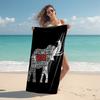 Proof Beach Towel with Delta 1913 Elephant Pattern - Soft,absorbent,quick-drying,machine Washable - Perfect for Swimming,camping,bathing