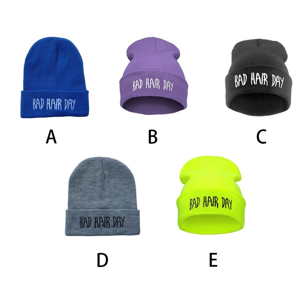 Fashion Woman Winter Hat Unisex Knit Hat Autumn Hip Hop Knitted