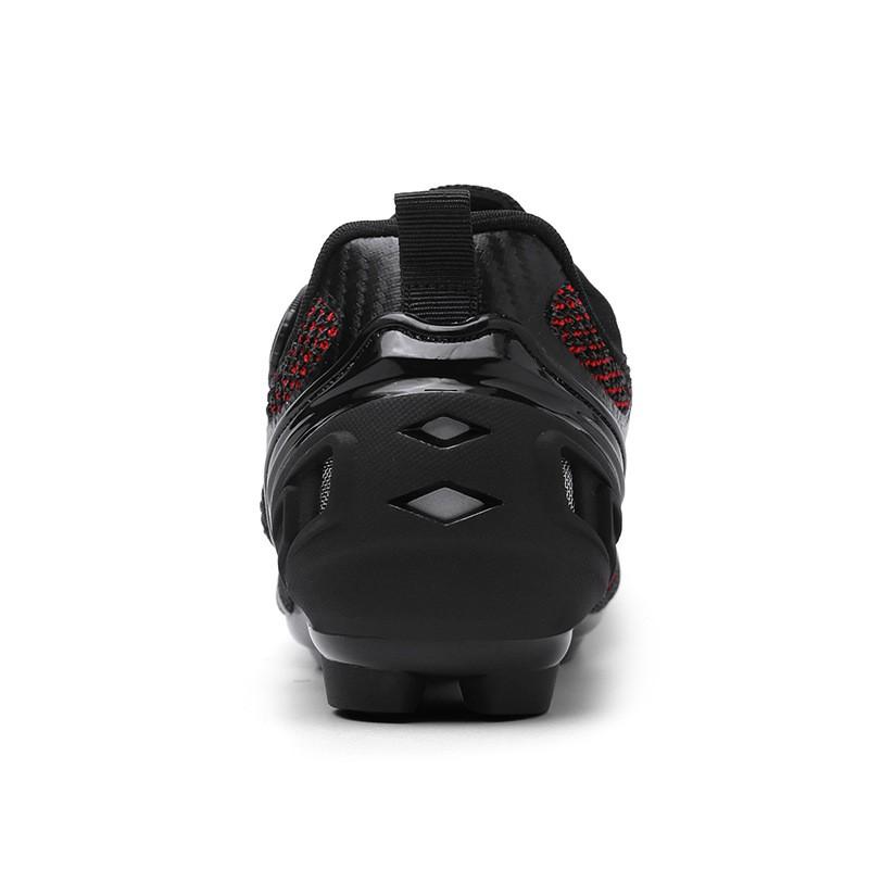 Breathable Cycling Shoes Road Mountain Bikes Unisex Lightweight Clipless Flat Pedal Options