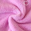 Cute Absorbent Hand Towel Coral Fleece Fruit Pattern Cleaning Cloth Thickened Quick Drying Fleece Rag for Home Cleaning