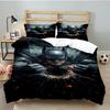 3PCS Breaks Through Bat Bedding set,Ideal For1pc Duvet Cover And 2pcs Pillowcases Perfect for Christmas gift,Ideal for Bedroom, Dormitory