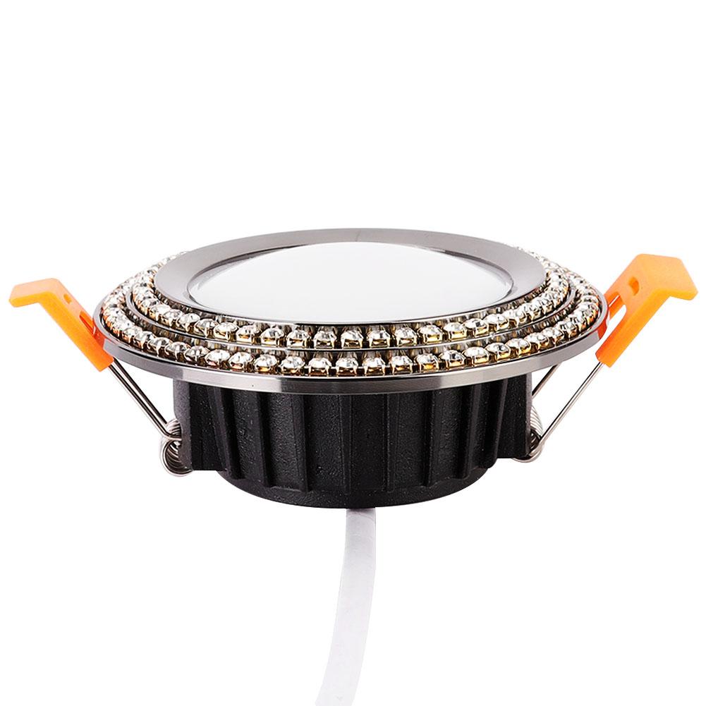 

7W Smart WiFi Dimmable LED Ceiling Downlight Color Changing Voice Phone Control Lamp AC85 265V