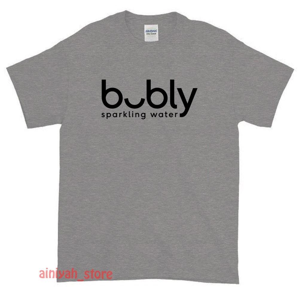 

New Bubly sparkling water Logo Men s Funny T shirt USA Size S-XXL S