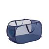 Foldable Handheld Laundry Basket: Spacious, Hollow Design for Clothes & Toy Storage In Children's Bedrooms