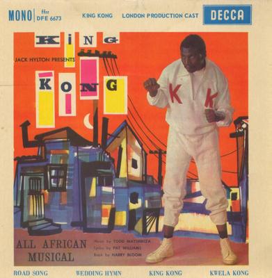 7 collu plate JACK HYLTON - Jack Hylton Presents King Kong DFE6673 Decca 1961 UK Folk Lietots