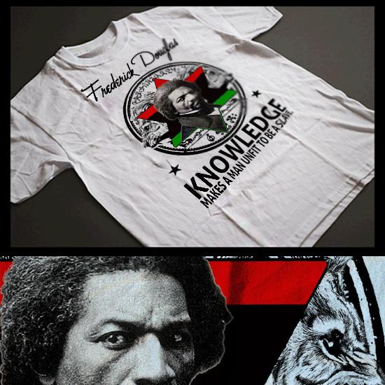Pan African Roots Black History Month Frederick Douglas Africa Woke Knowledge Unisex T-Shirt XXXL