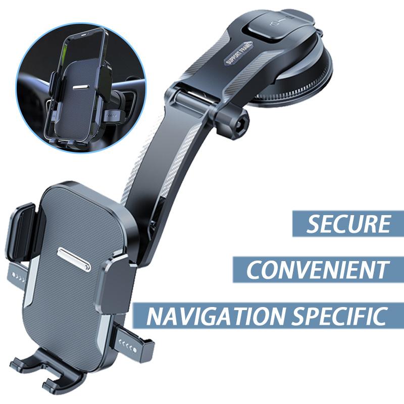 Universal Suction Cup Car Phone Holder Dashboard Mount Stand Smartphone Mobile Support Car Bracket Auto Interior Accessories