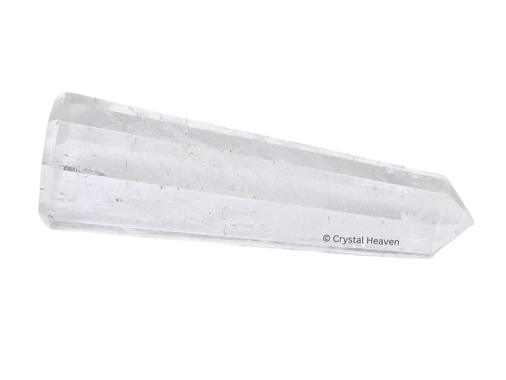 Crystal Heaven Certified Clear Quartz Crystal Tower Obelisk Point For Chakra, Healing And Balancing - Aaa Grade Original Certified Gemstone Agate