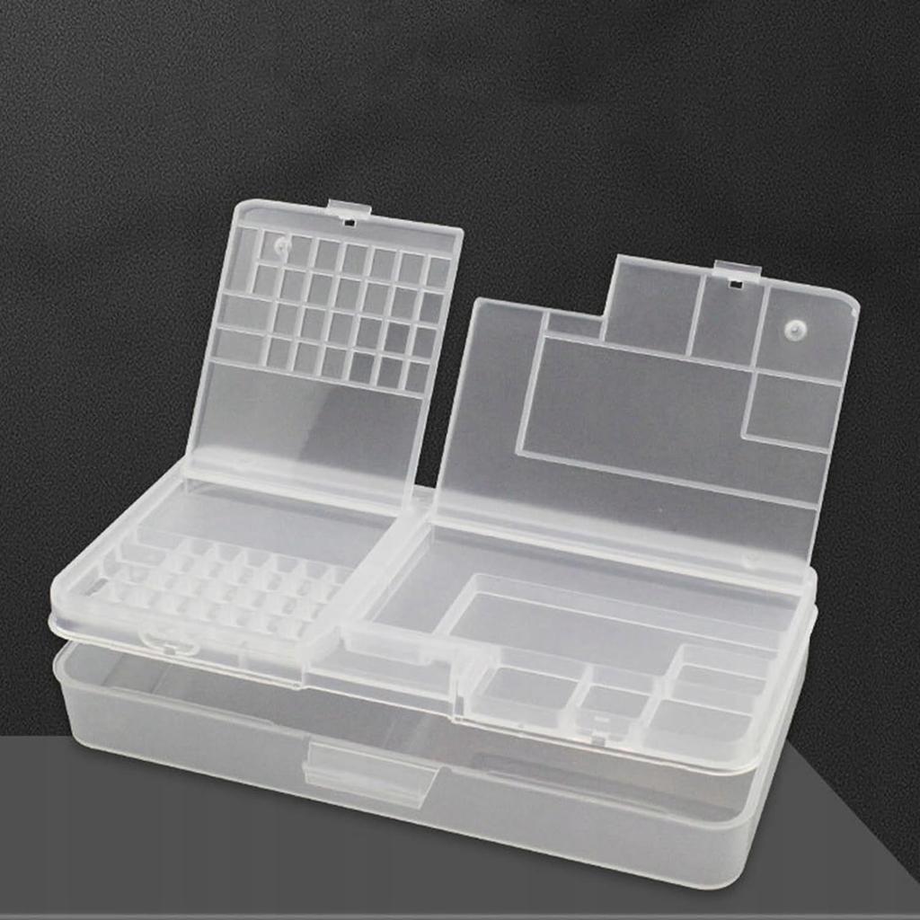 Plastic Organizer (box) for Components with Two Levels