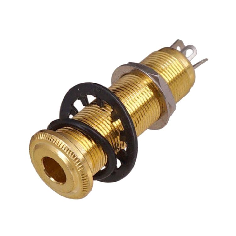 Cylinder Guitar Input Output Jacks Guitar Accessory Guitar Barrels Jacks