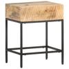 Side Table 40 X 30 X 50 Cm Rough Solid Mango Wood