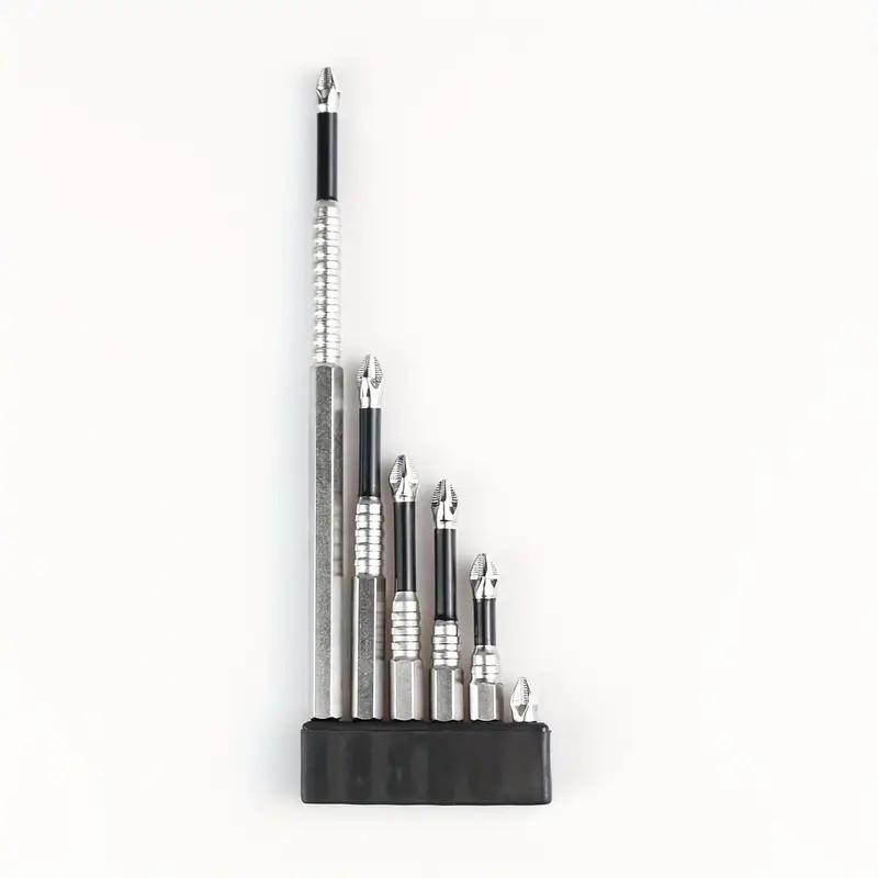 K5 Anti-Slip Shock-Resistant Phillips Screwdriver Bit Set - Strong Magnetic, High Hardness, High Torque.