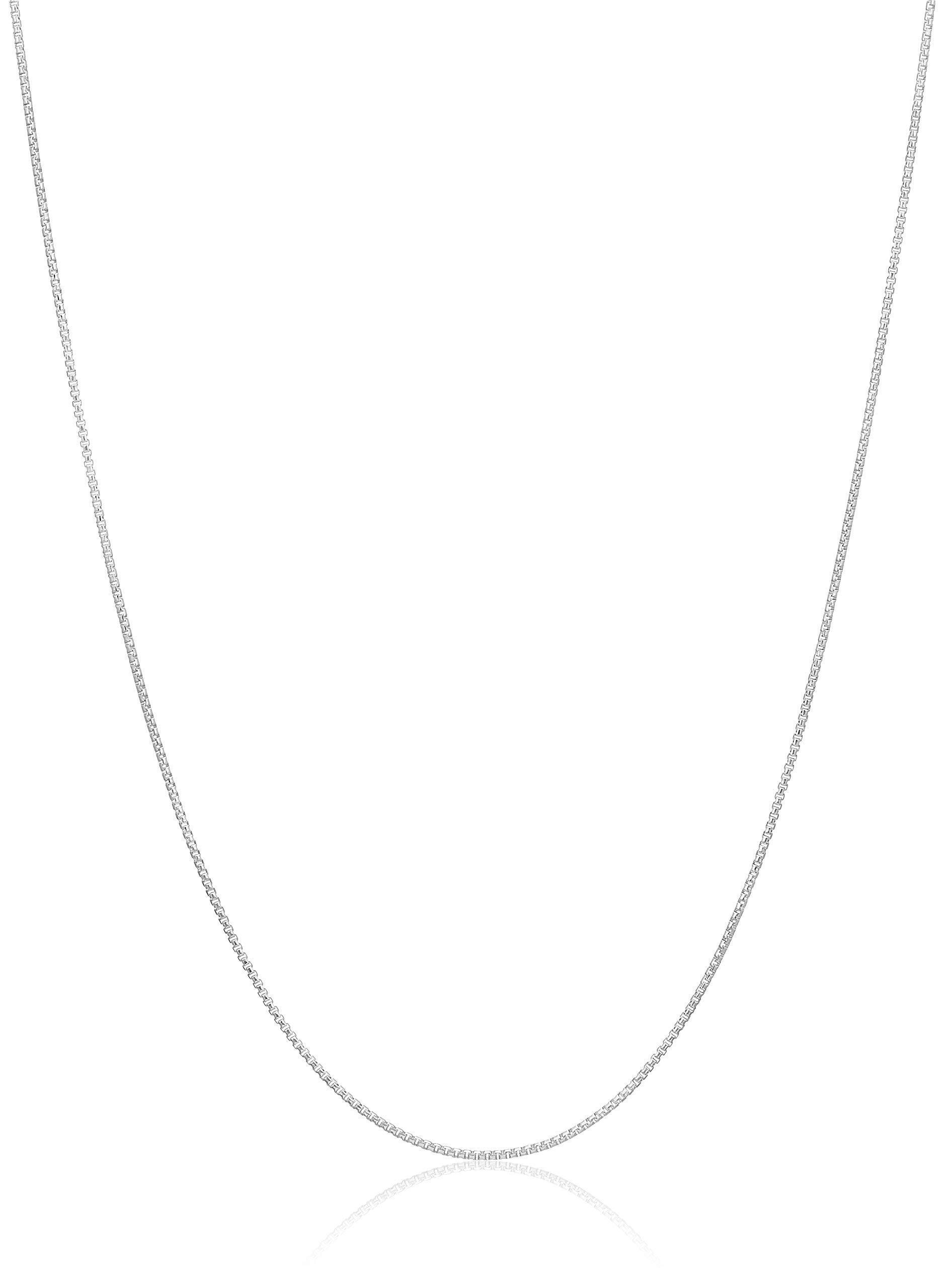 

Exedia Platinum 850 cut Venetian chain box length adjustable up to 50 with free adjuster PNSBX E50 [Exedia] (Pt850) 16-sided necklace, chain, cm,