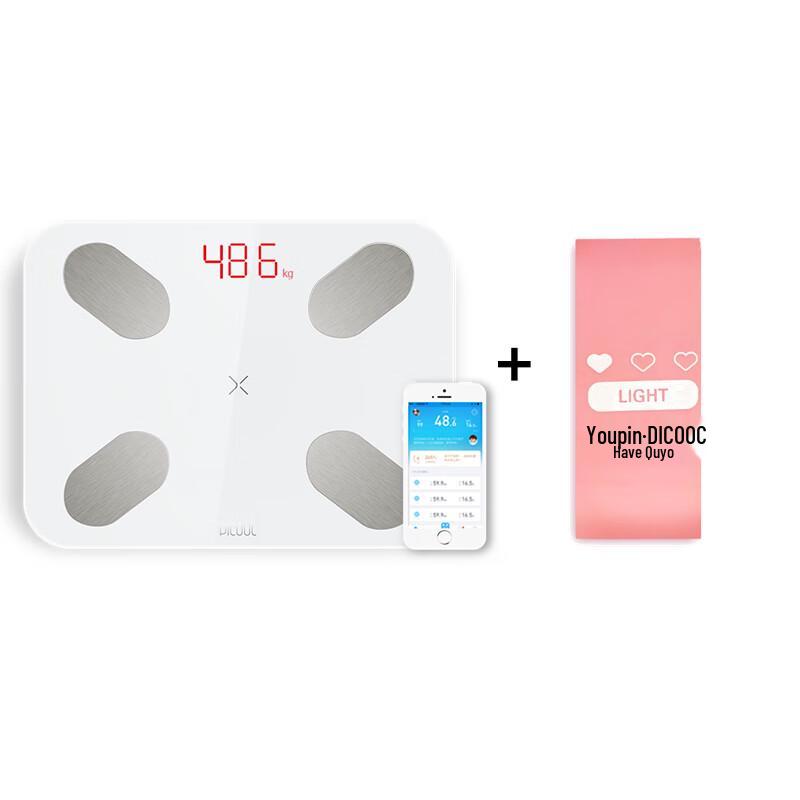 

PICOOC Mini Pro Smart Body Fat Scale & Resistance Band Combo