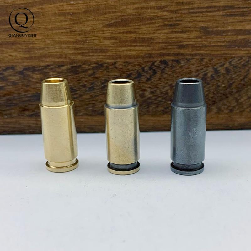 Bullet Brass Knife Beads EDC DIY Paracord Woven Lanyard Pendants Accessories Military Fans Supplies Outdoor Tool Hangings Decors